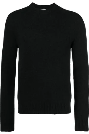 DRIES VAN NOTEN Homme, Pulls, Noir, Taille: M Pull à col rond