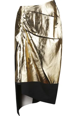 DRIES VAN NOTEN Femme, Jupes, Noir, Taille: 38 FR Sinam SC 7251 W.w. Skirt