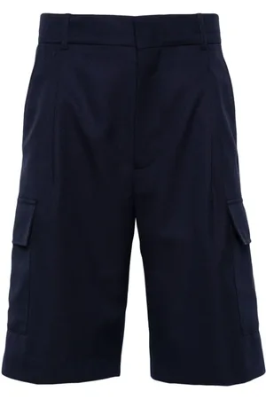 Drôle de Monsieur Homme, Shorts, Bleu, Taille: M Short Twill Weave