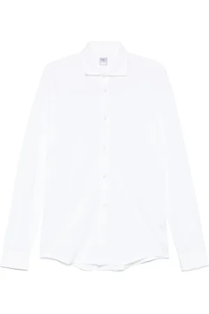 FEDELI Homme, Chemises, Blanc, Taille: 3XL Chemise en coton italien
