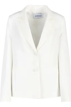 Silvian Heach Femme, Vestes, Blanc, Taille: 38 FR Blazer Élégant