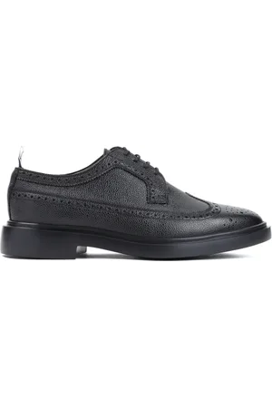 Thom Browne Homme, Chaussures, Noir, Taille: 40 EU Longwing Brogue