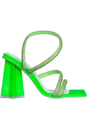 Chiara Ferragni Femme, Chaussures, Vert, Taille: 39 EU Sandales à talons