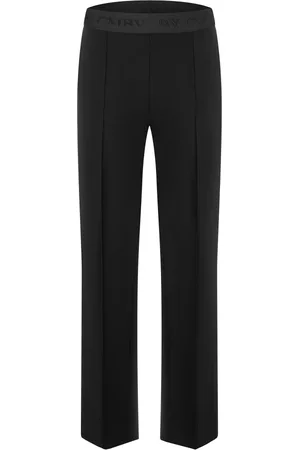 Cambio Femme, Pantalons, Noir, Taille: 40 FR L32 Pantalon Large à Taille Élastique