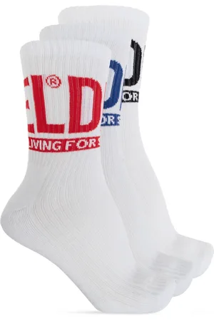 Diesel Homme, Sous-vêtements, Blanc, Taille: L Lot de trois paires de chaussettes
