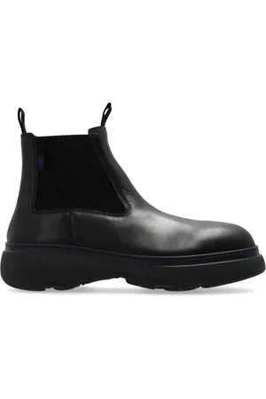 Burberry Homme, Chaussures, Noir, Taille: 43 EU Bottines Chelsea Creeper