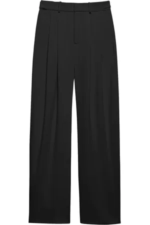 ANIYE BY Femme, Pantalons, Noir, Taille: 38 FR Pantalon Palazzo Noir Élégant Must-Have