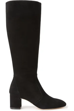 Stuart Weitzman Femme, Chaussures, Noir, Taille: 38 EU Yuliana 60 Bottes hautes zippées