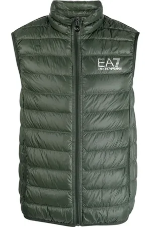 EA7 Homme, Vestes, Vert, Taille: M Doudoune Grise