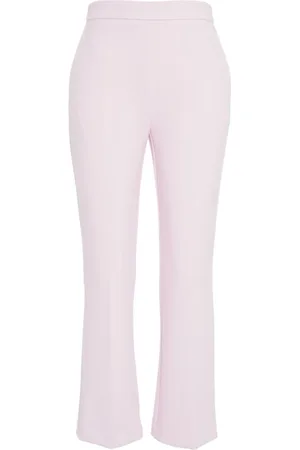 Elisabetta Franchi Femme, Pantalons, Rose, Taille: 44 FR Pantalon Crêpe Court