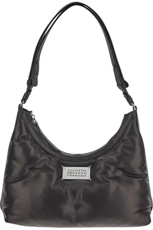 Maison Margiela Femme, Sacs, Noir, Taille: ONE Size Sac Hobo Chic en Cuir