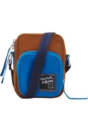 Maison Kitsuné Homme, Sacs, Multicolore, Taille: ONE Size Pochette bandoulière