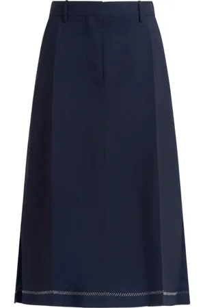 Marni Femme, Jupes, Bleu, Taille: 40 FR Jupe trapèze en laine