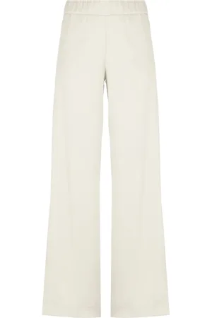 D.EXTERIOR Femme, Pantalons, , Taille: 36 FR Pantalon en Satin à Taille Élastique