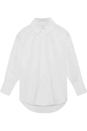 ANINE BING Femme, Blouses et Chemises, Blanc, Taille: 38 FR Chemise Mika