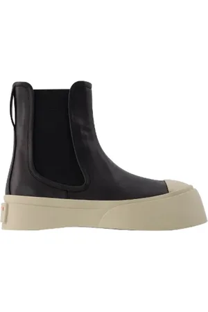 Marni Femme, Chaussures, Noir, Taille: 38 EU Chelsea Bottes