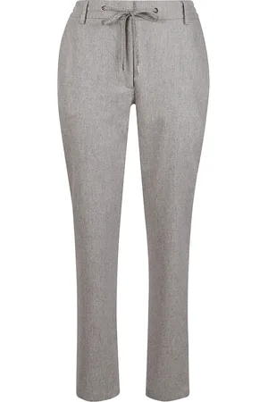 ELEVENTY Femme, Pantalons, Gris, Taille: 36 FR Pantalon Slim-fit