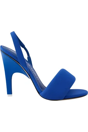 The Attico Femme, Chaussures, Bleu, Taille: 38 EU Sandales à Talons Aiguilles Bleu Cobalt
