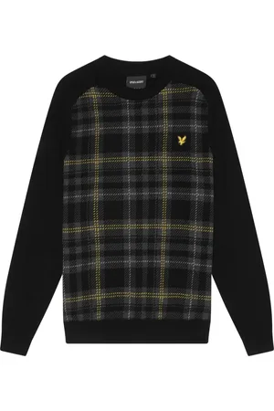 Lyle & Scott Homme, Pulls, Noir, Taille: S Pull Tartan