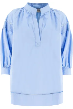 ERMANNO SCERVINO Femme, Blouses et Chemises, Bleu, Taille: 38 FR Blouse