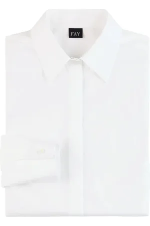 FAY Femme, Blouses et Chemises, Blanc, Taille: 42 FR Chemise Blanche