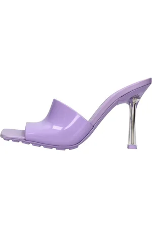 Bottega Veneta Femme, Chaussures, Violet, Taille: 36 EU Sandales Lilas