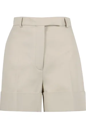 Thom Browne Femme, Shorts, , Taille: 36 FR Shorts en coton avec détail tricolore
