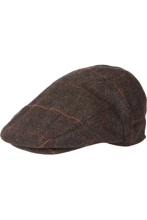 Barbour Homme, Accessoires, Brun, Taille: S Wilkinn Flat Cap - Élégant Cappelli