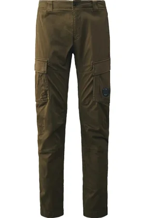 C.P. Company Homme, Pantalons, Vert, Taille: L Pantalon Cargo Vert Lierre