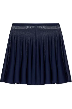 Alaïa Femme, Jupes, Bleu, Taille: 38 FR Jupe transparente