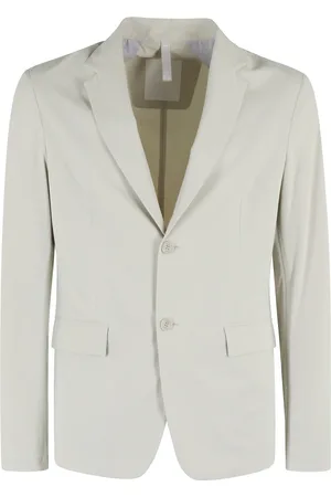Duno Homme, Vestes, Vert, Taille: L Veste Technique Verte avec Revers
