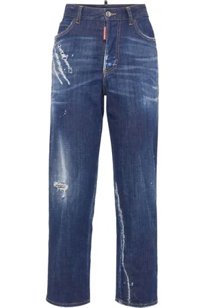 Dsquared2 Femme, Jeans, Bleu, Taille: 38 FR Collection de Vêtements à la Mode