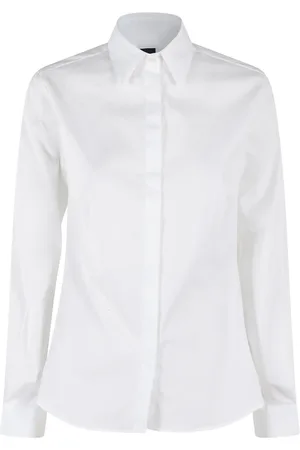 FAY Femme, Blouses et Chemises, Blanc, Taille: 38 FR Chemise Slim