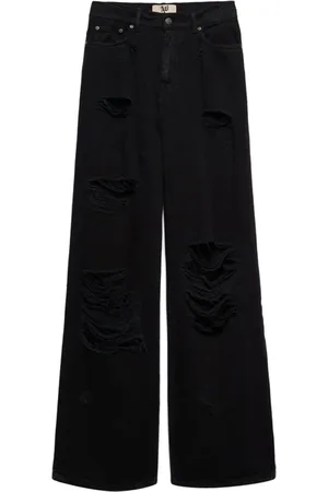 ANIYE BY Femme, Jeans, Noir, Taille: W27 Jeans Straight Noirs pour Femmes