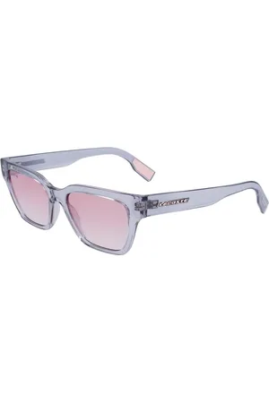 Lacoste Femme, Accessoires, Gris, Taille: ONE Size Lunettes de soleil injectées grises avec filtre