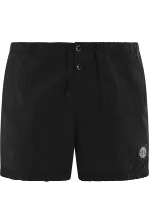 Stone Island Homme, Maillots de bain, Noir, Taille: L Shorts de Plage Noirs pour Homme
