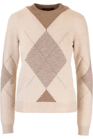 Loro Piana Femme, Pulls, , Taille: 38 FR Pull en cachemire à motif losanges