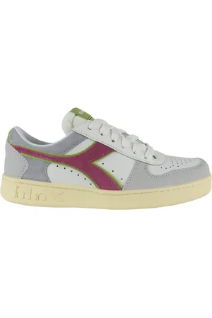Diadora Femme, Chaussures, Multicolore, Taille: 39 EU Magic Basket Low WN Leather Baskets