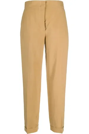 Salvatore Ferragamo Femme, Pantalons, Brun, Taille: 38 FR Pantalon de sport en textile