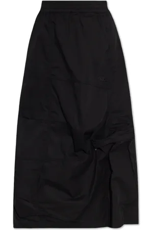 Diesel Femme, Jupes, Noir, Taille: 42 FR Jupe à poches O-Riana-P2