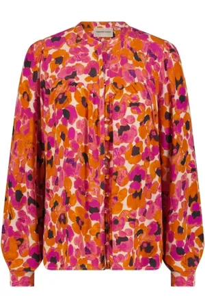 Fabienne Chapot Femme, Blouses et Chemises, Rose, Taille: 38 FR Blouse Resa