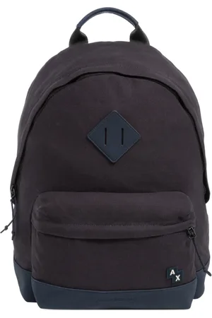 Armani Exchange Homme, Sacs, Bleu, Taille: ONE Size Sac à Dos Élégant avec Fermeture Éclair
