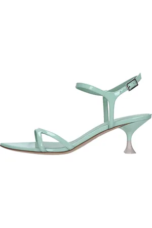 3Juin Femme, Chaussures, Vert, Taille: 36 EU Sandales Vertes