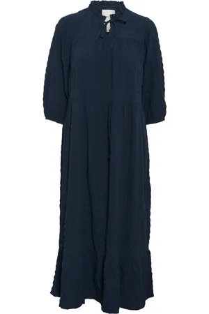 Part Two Femme, Robes, Noir, Taille: 46 FR Élégante Robe de Minuit avec Col en V