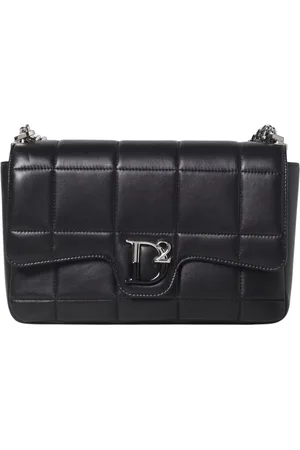 Dsquared2 Femme, Sacs, Noir, Taille: ONE Size Sac bandoulière souple Statement