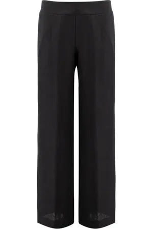 ERMANNO SCERVINO Femme, Pantalons, Noir, Taille: 40 FR Pantalon Large