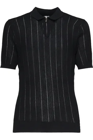 ELEVENTY Homme, Tops, Bleu, Taille: 3XL Polo à Rayures Bleues Fermeture Éclair