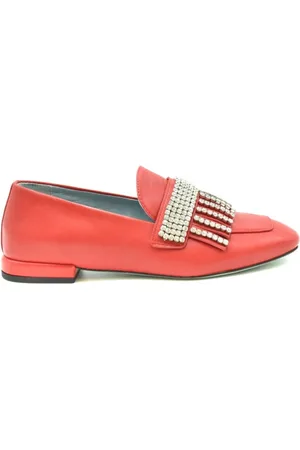 Chiara Ferragni Femme, Chaussures, Rouge, Taille: 36 EU Mocassins