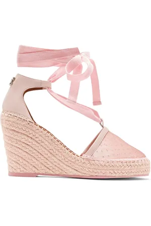 Casadei Femme, Chaussures, Rose, Taille: 38 EU Espadrilles compensées