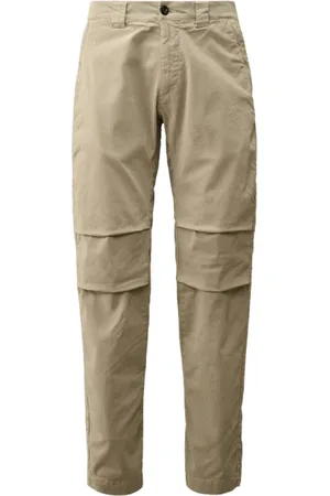 C.P. Company Homme, Pantalons, , Taille: S Pantalon Ergonomique Vintage Khaki Stretch Sateen